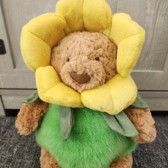 NWT Jellycat Bartholomew Bear Daffodil Outfit - Picture 5 of 7
